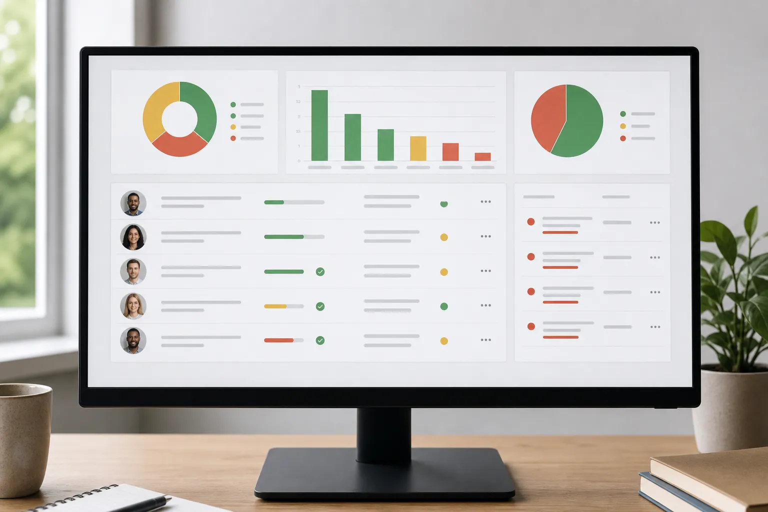 LMS compliance tracking dashboard displaying employee certification status and expiration dates